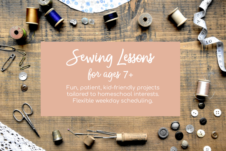 sewing lessons banner